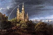 Gothic Cathedral with Imperial Palace